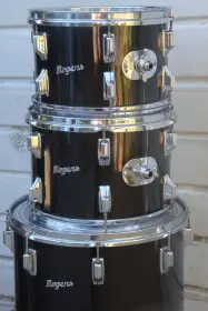 Rogers Fullerton Piano Black Racks &amp; Floor