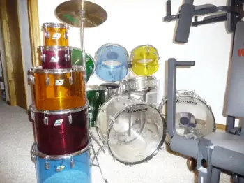 Vintage Ludwig 12pc Vistalite Kit