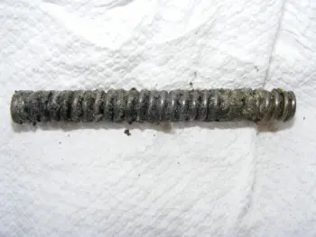 Speed King Parts before Cleaning