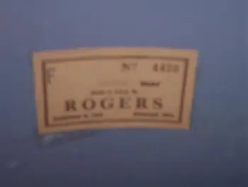 Extremely rare Rogers set with matching wood dyna!
