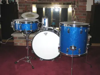 Rogers 1964 Holiday Club Set Blue Sparkle