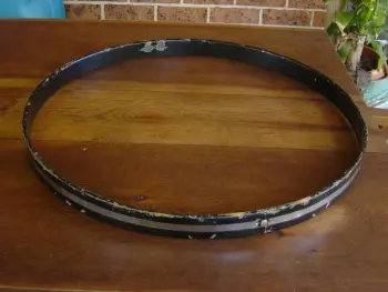 Restoring Ludwig Bass Drum Hoops