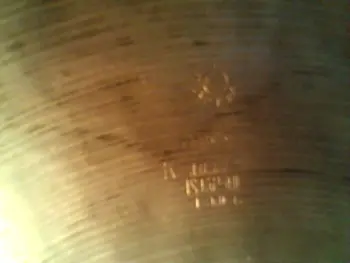 Zildjian identification needed...