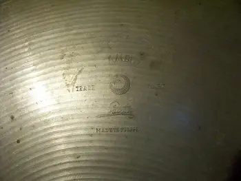 Paiste Stambul Made in Suisse - year anyone??