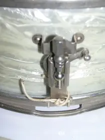 1959 Ludwig trans-badge snare drum