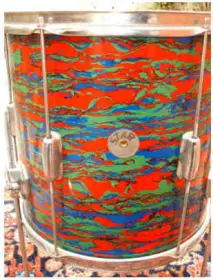 Rare STAR floor tom in Lava Pearl on ebay Germany
