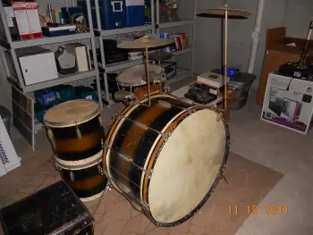 40's Slingerland Radio King kit