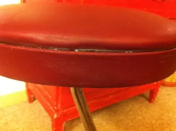 Anyone Looking For An Oval Red Seat Porto Throne?