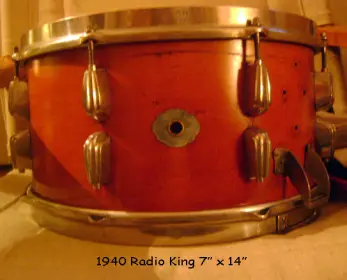 1940 Slingy Radio King 7&quot; x 14&quot;