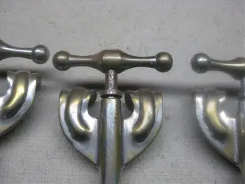 Radio King bass drum T-rods and claws