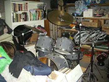 1970s Slingerland &quot;Denim&quot; covering...
