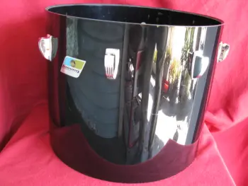 Ludwig Black Vistalite Concert tom 12x15&quot;. Exc cond