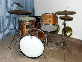 My 60s vintage Rogers set