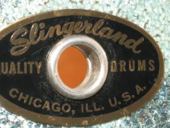 Slingerland &quot;Special Student Drum&quot;, Aqua Sparkle Pearl