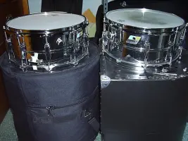 Ludwig COB B/O Pointy Badge Supra Phonic 6?1/2x14? rare?
