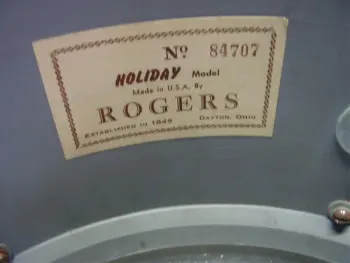 oh no i'm thinking about more drums ROGERS