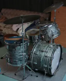 Does the playing history of a drum set affect value?