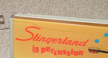 Slingerland lighted dealer sign display circa 1971