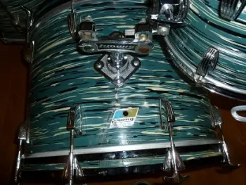 Ludwig Blue Oyster Pearl Drums