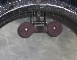 Leedy Knobby Gold Snare Drum