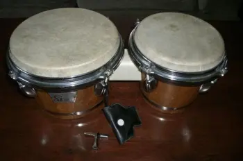 STAR Bongos &amp; 14&quot; Crash-Cymbal