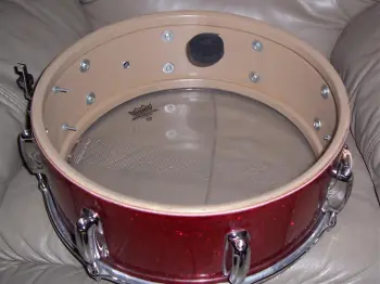 60s SLINGY RED SPARKLE SNARE