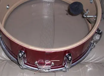 60s SLINGY RED SPARKLE SNARE