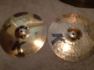 Zildjian 14&quot; hi hats for sale... k custom dark, k con, k custom sessions