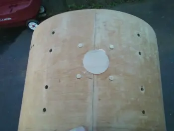 Fill in tom holder holes in tom?