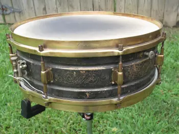 1920s Leedy Black Elite Snare