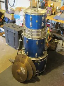 1967 Ludwig blue sparkle