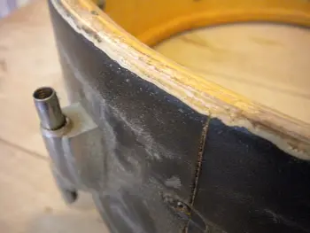 Ajax snare - leatherette wrap!