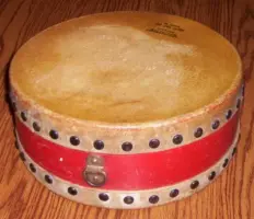 What do you know about this vintage Leedy hand drum?