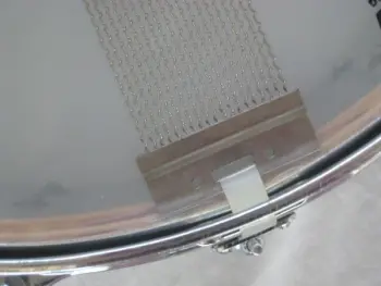 50's/60's Gretsch Round Badge model #4157 snare in black marine pearl! NO EXTRA HOLES