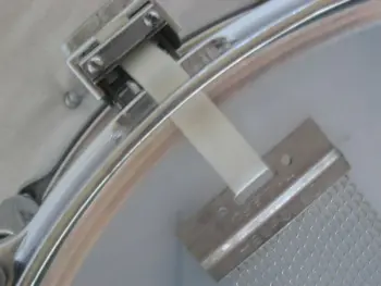 50's/60's Gretsch Round Badge model #4157 snare in black marine pearl! NO EXTRA HOLES