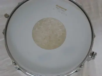 50's/60's Gretsch Round Badge model #4157 snare in black marine pearl! NO EXTRA HOLES
