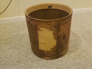 Radio King Late 40s Early 50s 16&quot; Floor Tom Project