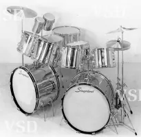Slingerland Copper 14 piece set - origional