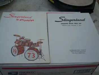 1973 SLINGERLAND catalog&amp; price list