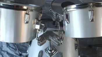 Tama Metallic White Imperial Star 10