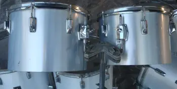 Tama Metallic White Imperial Star 10