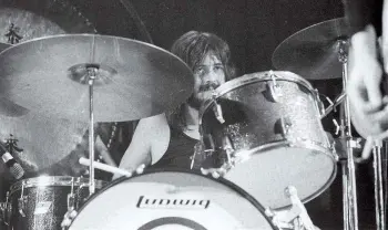 John Bonham "Ritchie Ring" on bass drum