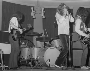 John Bonham "Ritchie Ring" on bass drum