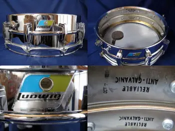 ~1970's Ludwig Black Oyster Pearl Jazzette~