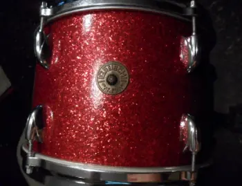 Gretsch Red Glass Round Badge Vintage JAZZ Kit