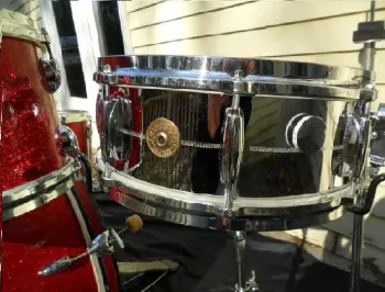 Gretsch Red Glass Round Badge Vintage JAZZ Kit