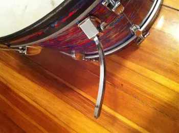 1969 Ludwig Psychedelic 14x20 Virgin Bass Drum