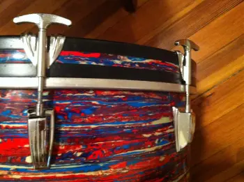 1969 Ludwig Psychedelic 14x20 Virgin Bass Drum