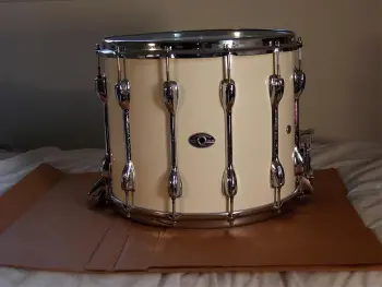Slingerland 12x15&quot; TDR Marching Snare Drum White