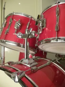 Premier 1970s Elite, Snare, and Trilok &amp; Paiste cymbals